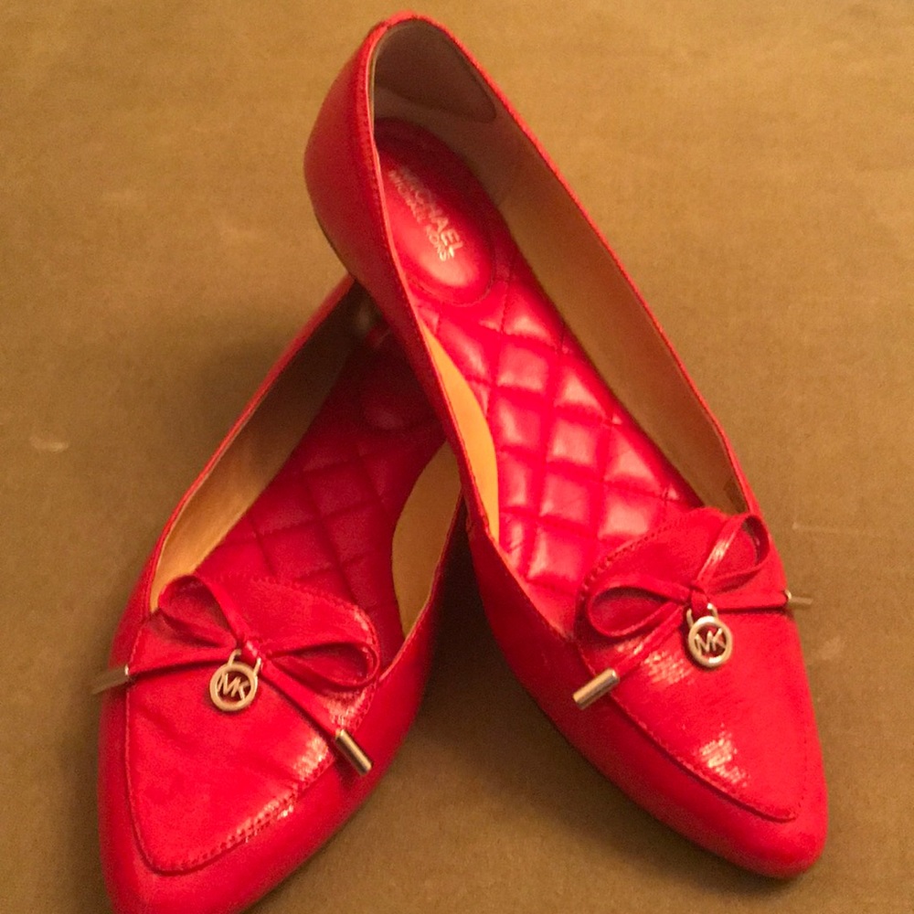 Michael Kors red shoes